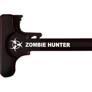 AR-15 Laser Engraved Charging Handle – Zombie Hunter