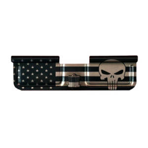 Laser Engraved Ejection Port - Big Flag with Punisher