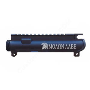 AR-15 UPPER RECEIVER ENGRAVED- Molon labe H