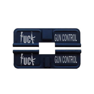 AR-15 Ejection Port Laser Engraved - Fuck Gun Control