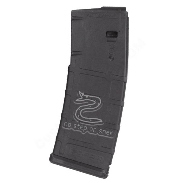 AR15 Magazine Magpul Pmag 30rd laser engraved - No Step on Snek