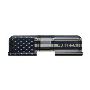 AR-15 Ejection Port Laser Engraved - US Flag Freedom