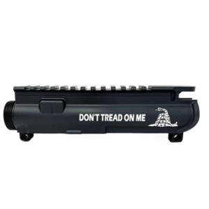 AR-15 UPPER RECEIVER ENGRAVED- DON'T TREAD ON ME -1