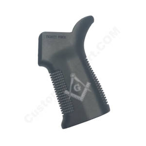 Trinity Force 17° AR GRIP Laser Engraved - Free Mason