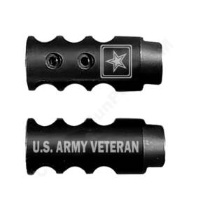 .223/5.56 Competition Muzzle Brake 1/2x28 TPI - US Army Veteran