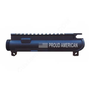 AR-15 UPPER RECEIVER ENGRAVED- Proud American