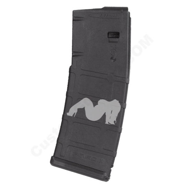 AR15 Magazine Magpul Pmag 30rd laser engraved - Big Girl