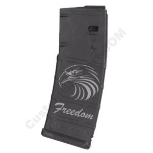 AR15 Magazine Magpul Pmag 30rd laser engraved - Freedom Eagle