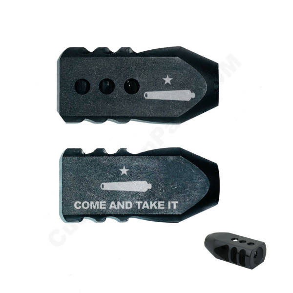 .223/5.56/.22LR Tanker Muzzle Brake 1/2x28 TPI - Come and Take It