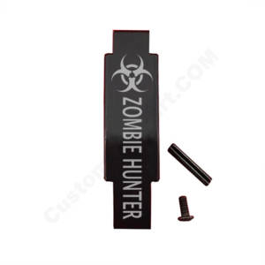 AR-15 Trigger Guard Laser Engraved - Zombie Hunter