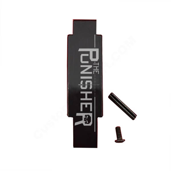 AR-15 Trigger Guard Laser Engraved - the Punisher