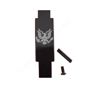 AR-15 Trigger Guard Laser Engraved - Three Percenter Eagle