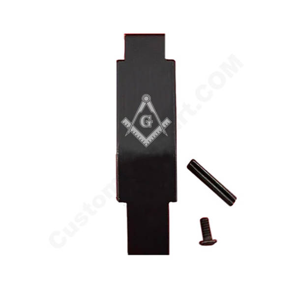 AR-15 Trigger Guard Laser Engraved - Freemason