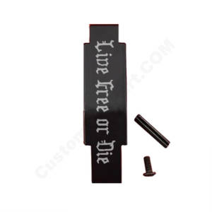 AR-15 Trigger Guard Laser Engraved - Live Free or Die