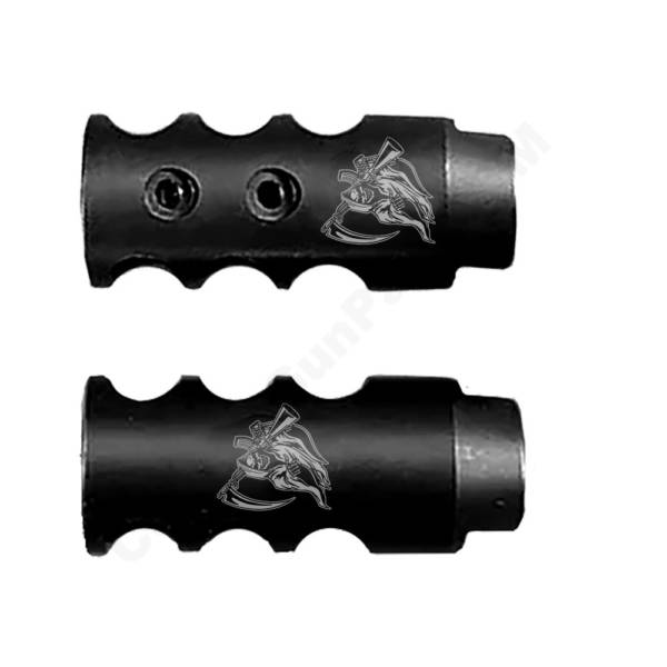 .223/5.56 Competition Muzzle Brake 1/2x28 TPI - Death Grim Reaper