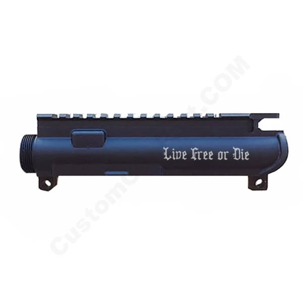 AR-15 UPPER RECEIVER ENGRAVED- Live Free or Die