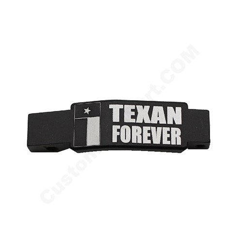 AR-15 Trigger Guard Laser Engraved - Texan Forever